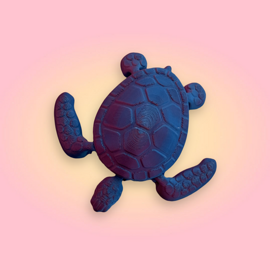 3D Printed Flexi turtle (comes in multiple colours)