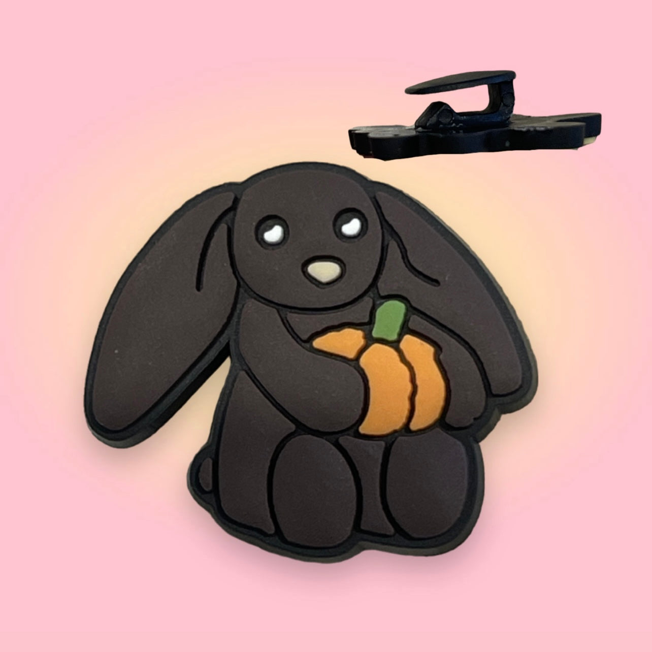 Pumpkin Bunny Teddy Decorative Clip On